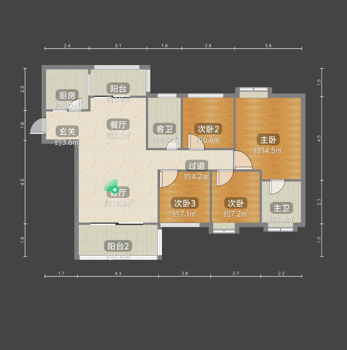 整租·汇东郦城