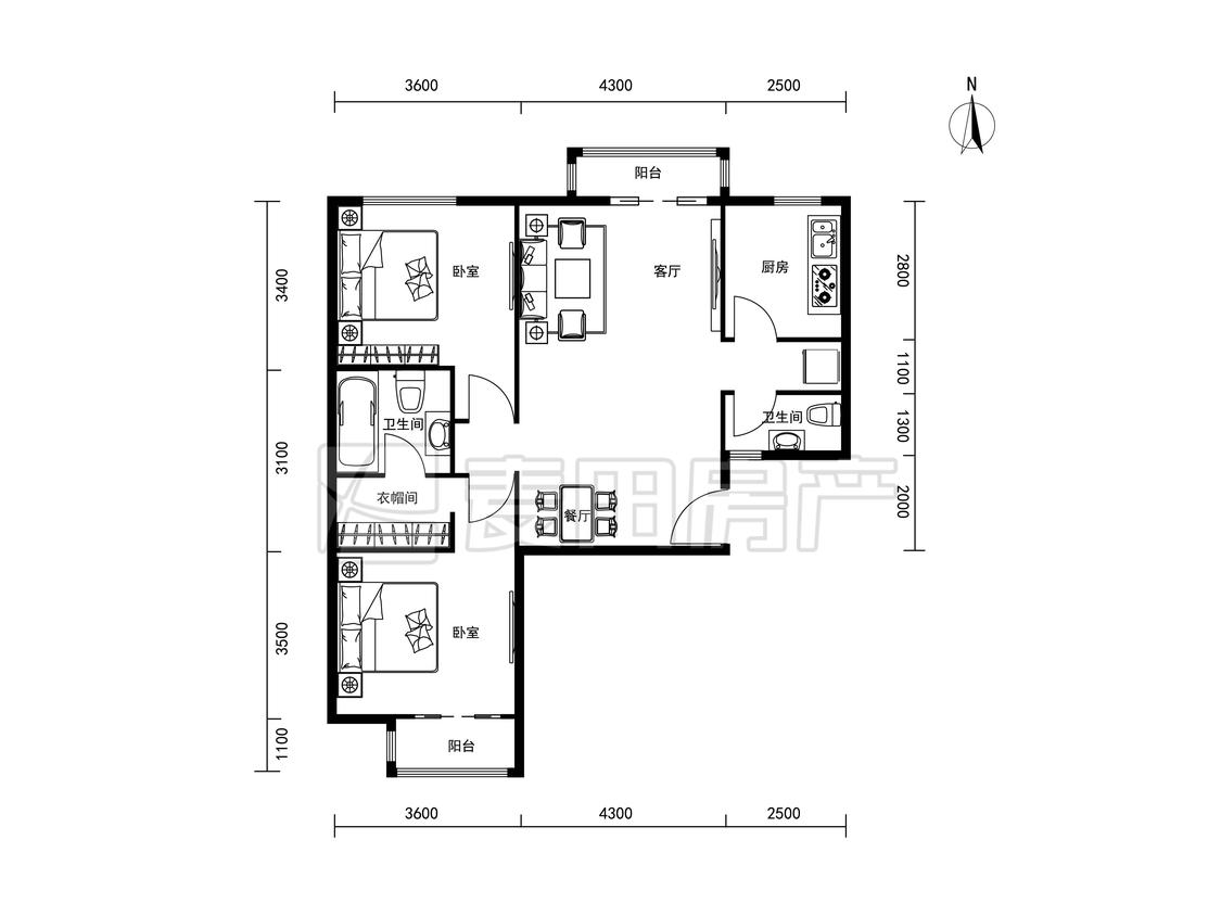 整租·润枫水尚