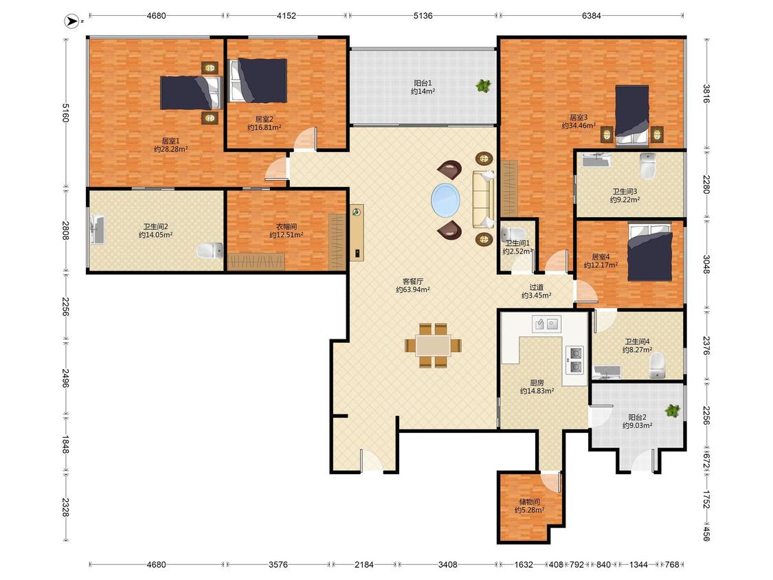 整租·深业上城