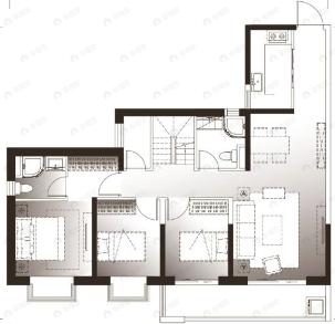 筑友天誉府5室3厅4卫户型图