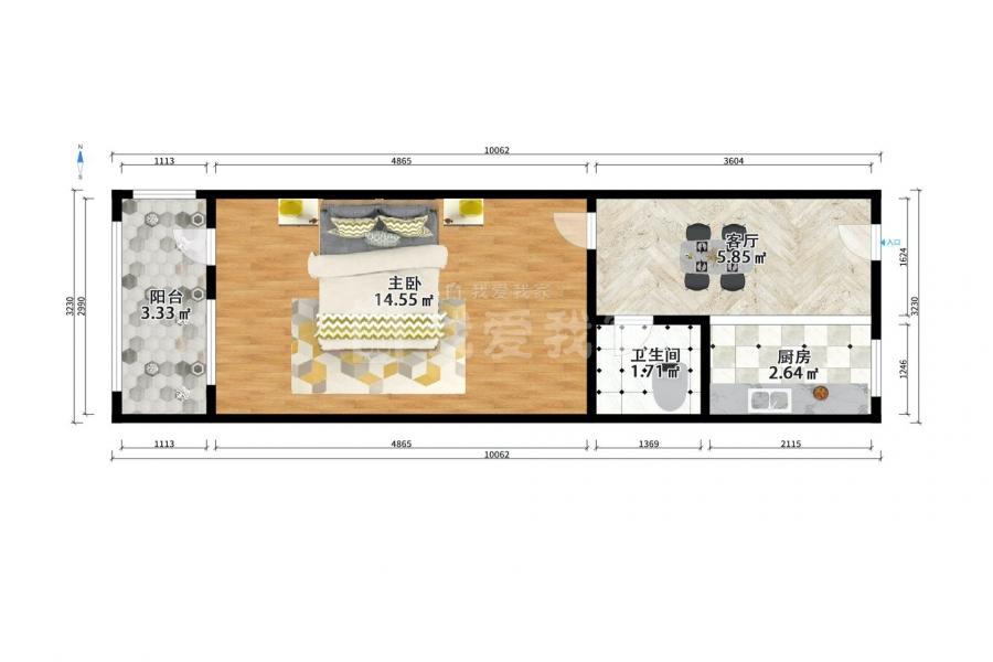 整租·前程里(河西)