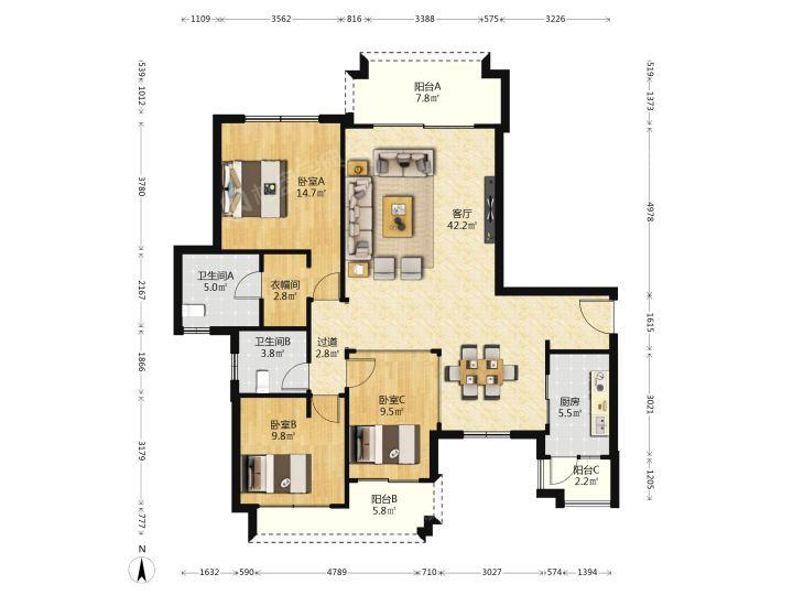 整租·锦绣银湾