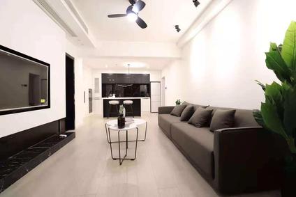 静安静安寺整租 胶州大楼1室2厅/80平/高楼层