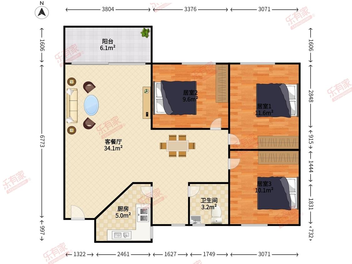 整租·莲花北村