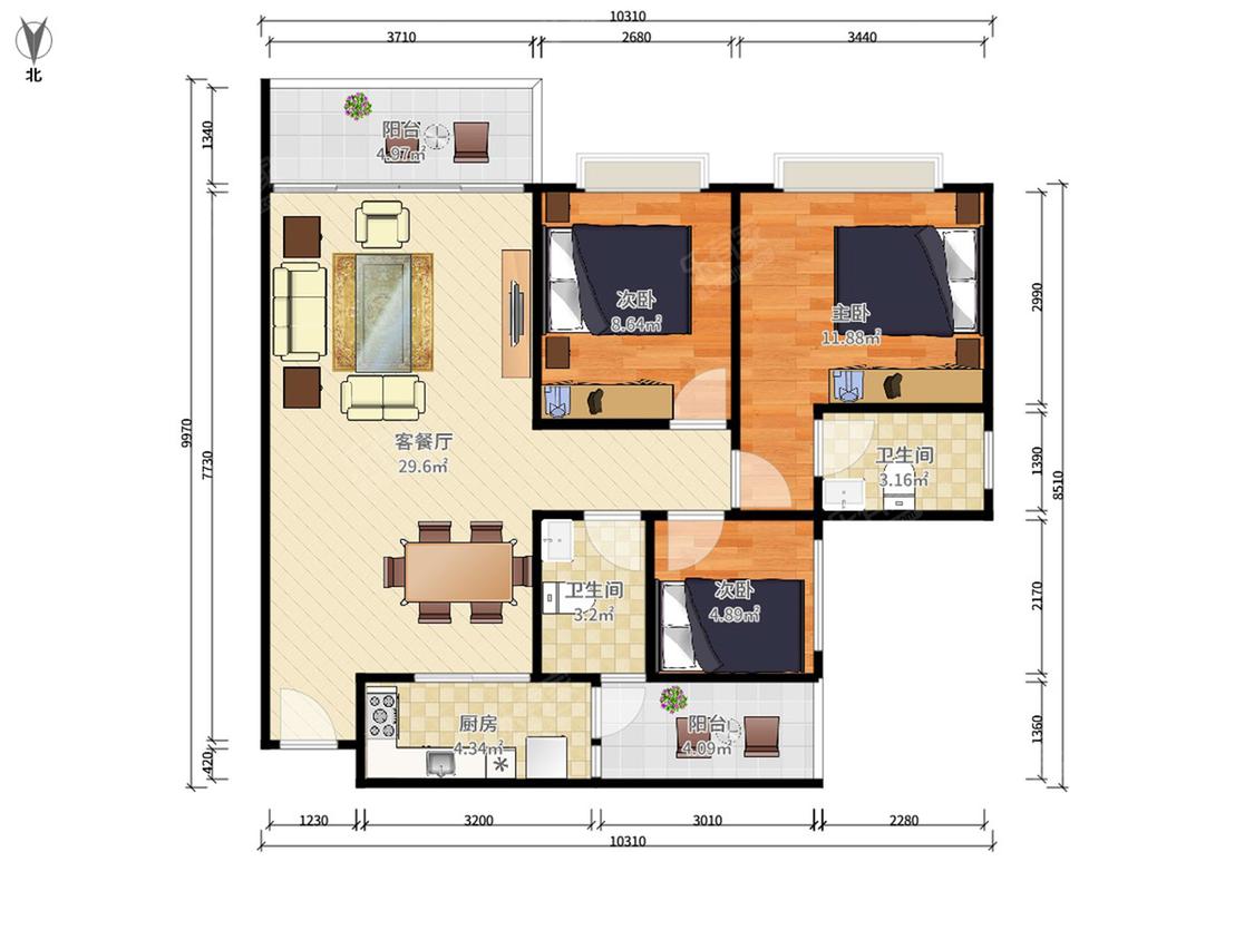 整租·奥园外滩