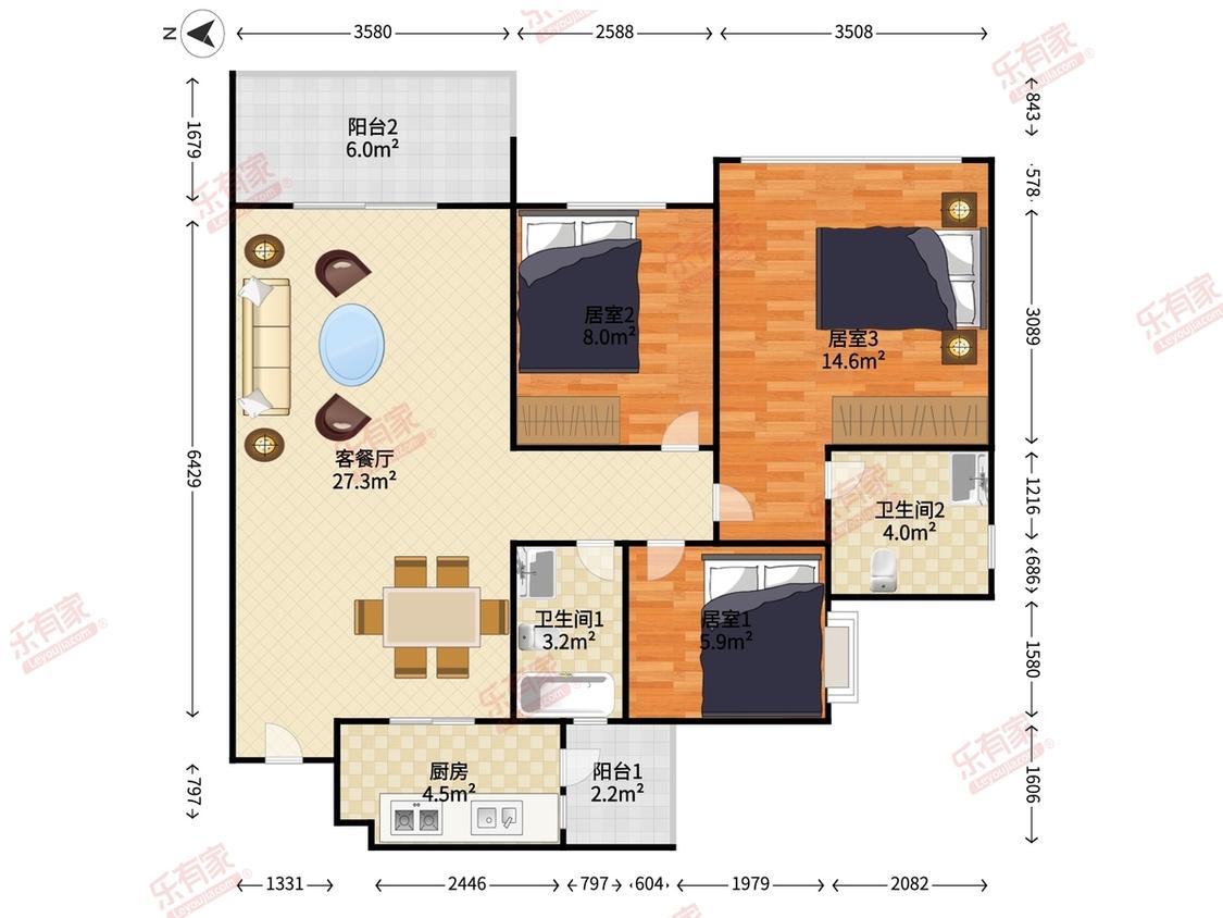 整租·幸福天禧