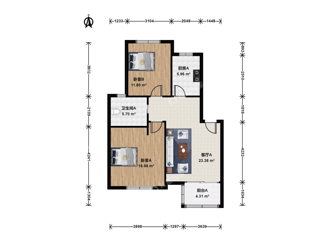 整租·丰舍东苑