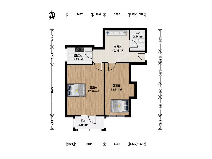 整租·红庙北里