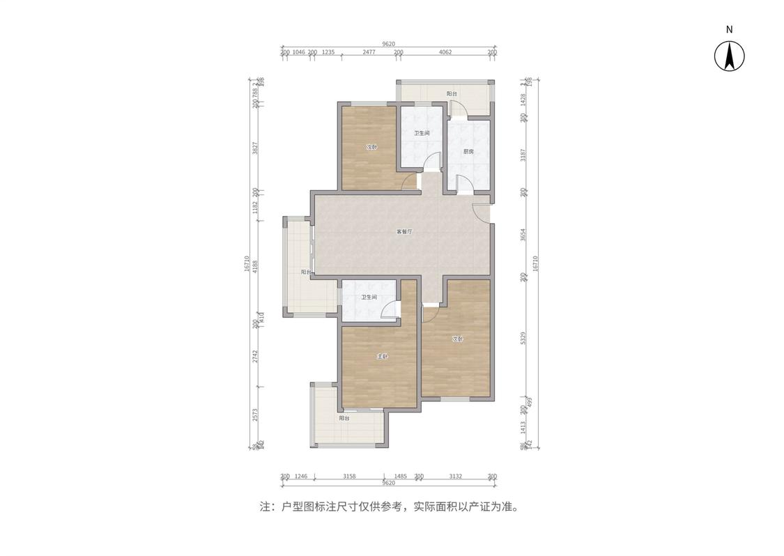 整租·百大春城花园(北区）