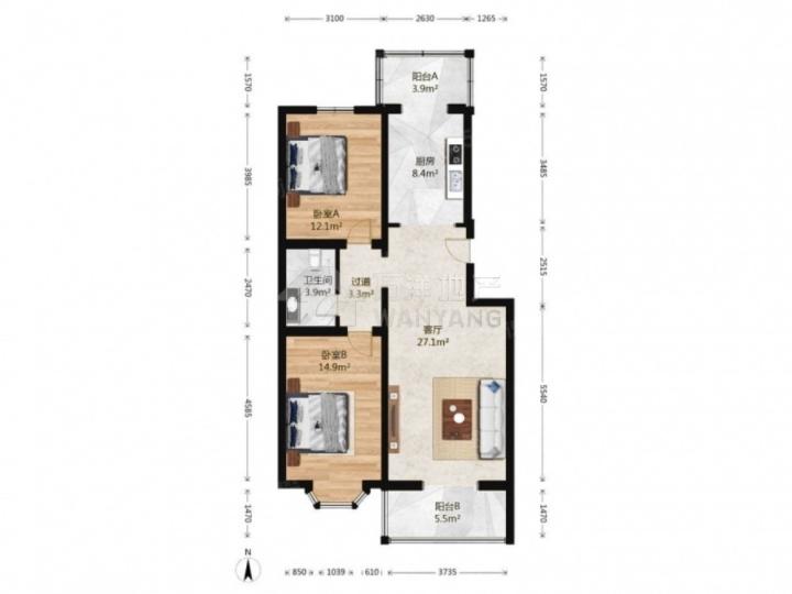 整租·田家园小区