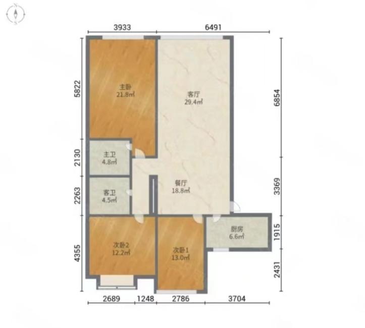 整租·金座晟锦(C区)