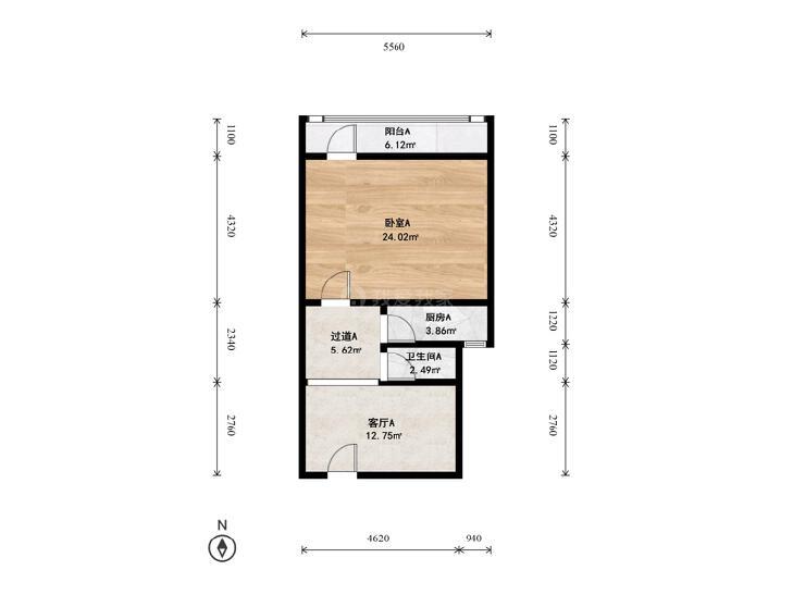 整租·大件厂宿舍