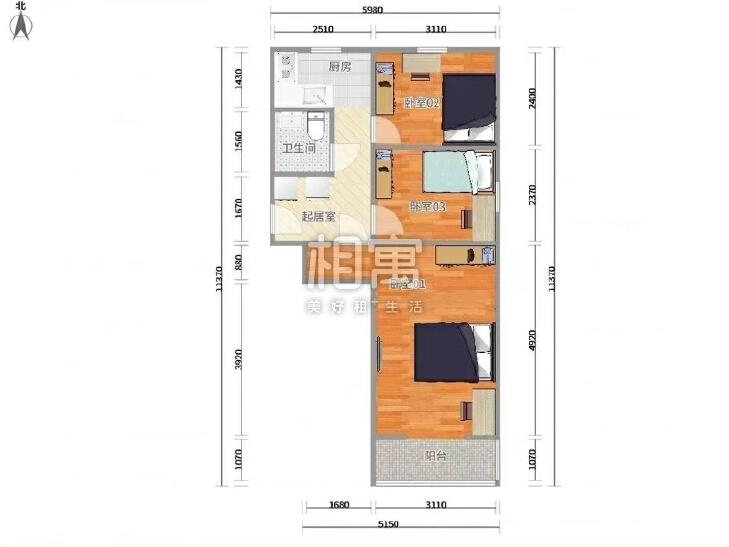 合租·双榆树北里
