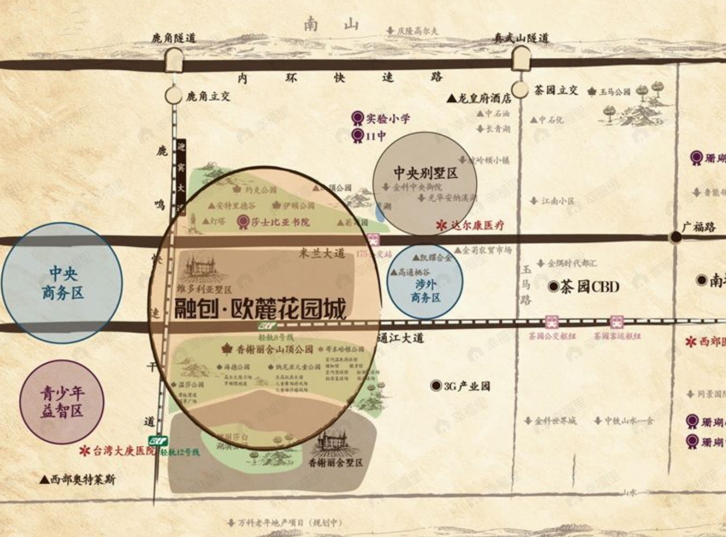 融创欧麓花园城效果图
