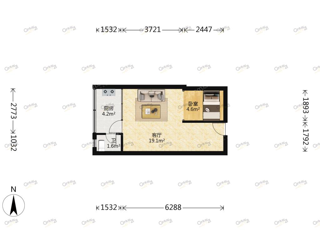 整租·中煤航测遥感局家属区