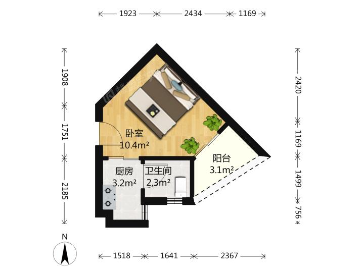 整租·京基御景华城