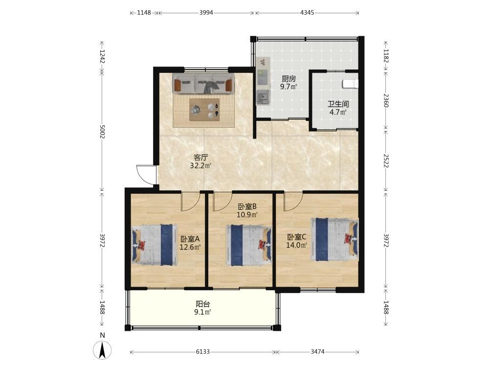 整租·顺达佳苑