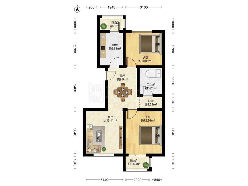 整租·御园(D区)