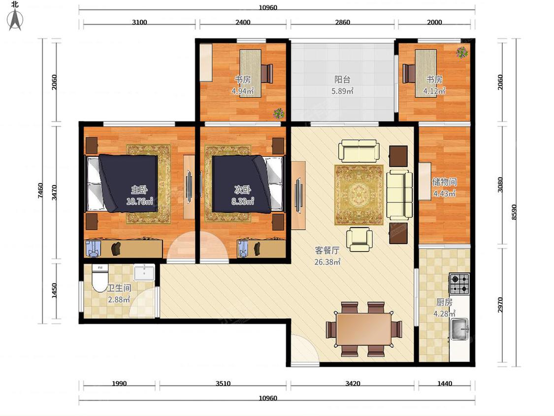整租·缤纷年华