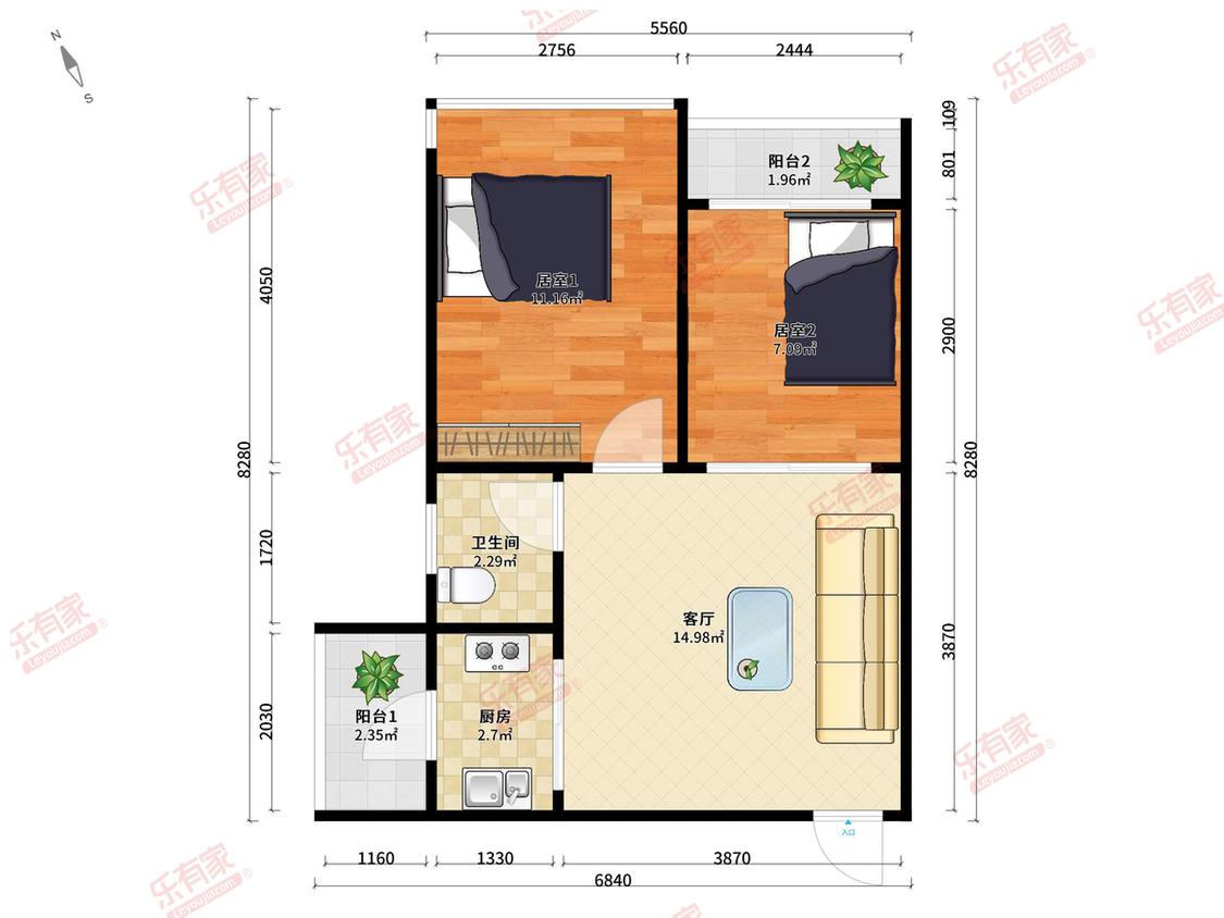整租·中城天邑花园