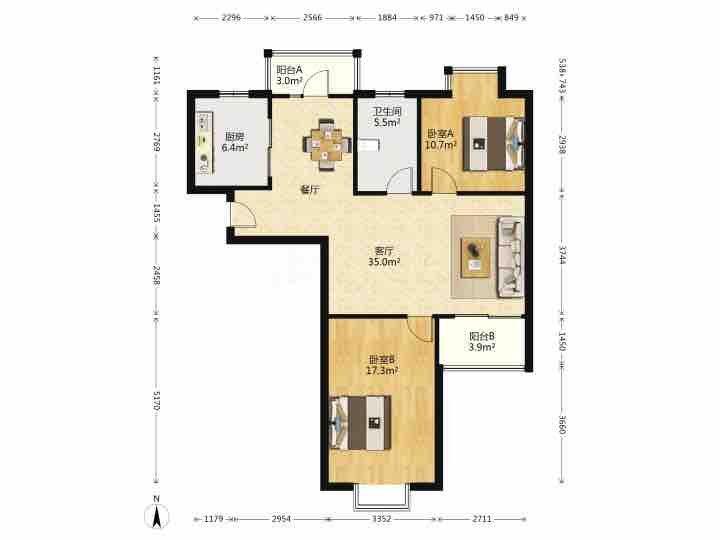 整租·浦江颐城(晶寓)