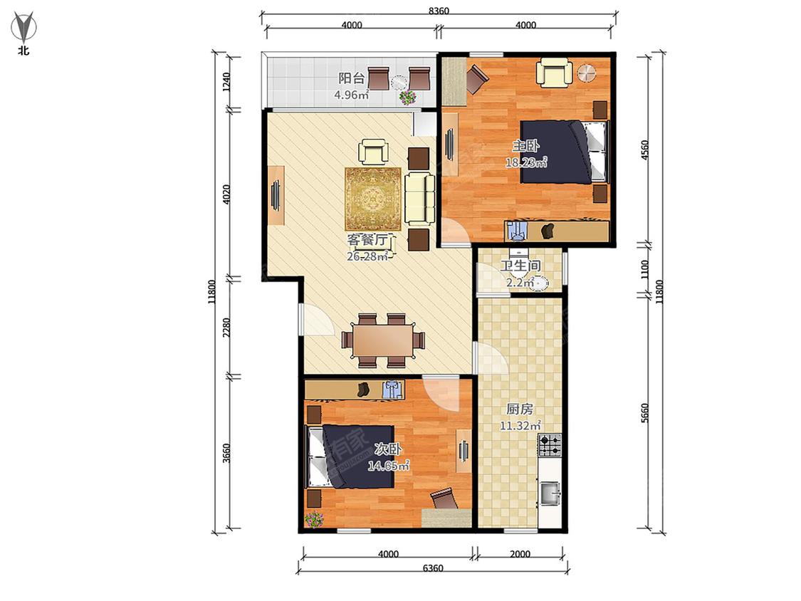 整租·育德安居