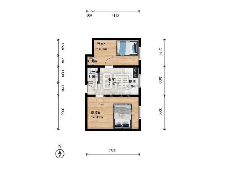 整租·和平里中街14号院