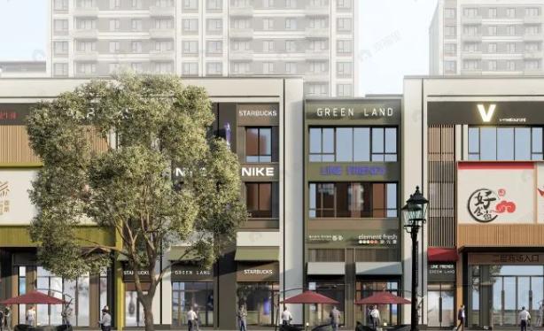 中海河山郡效果图