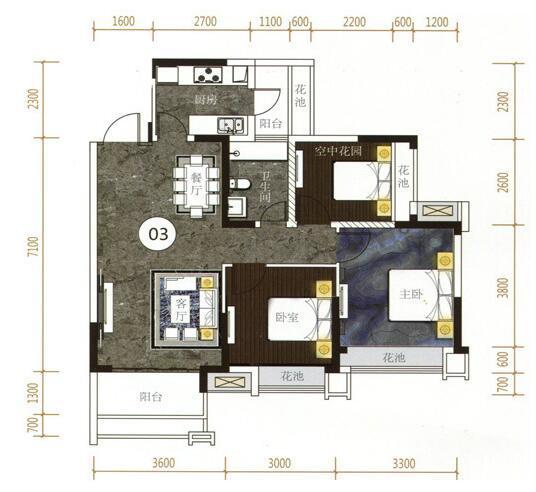 整租·财富海景