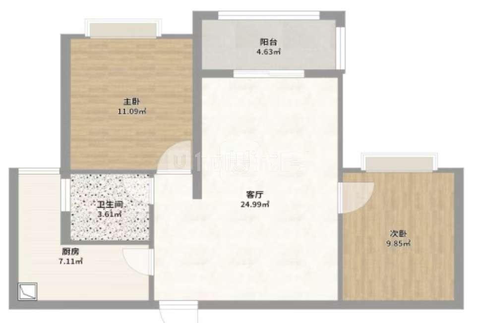 整租·德成都汇君泊