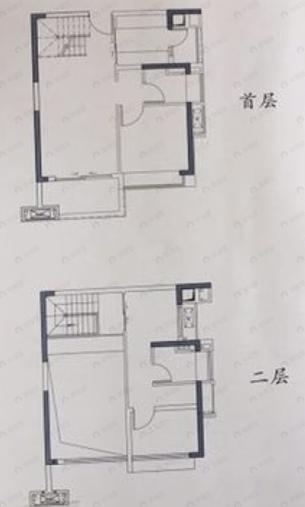 3室2厅2卫建面105平户型图
