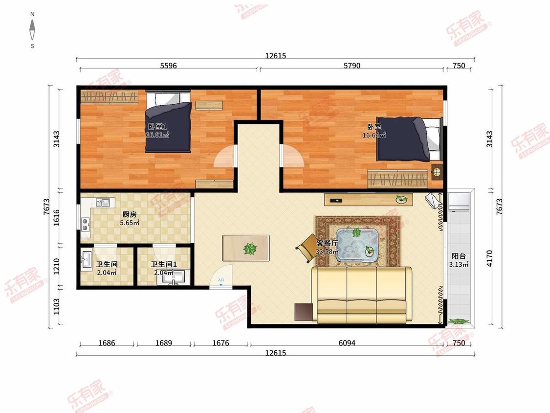 整租·聚德花园