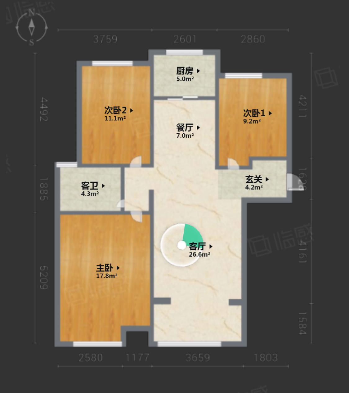 整租·嘉洲华庭(北区)