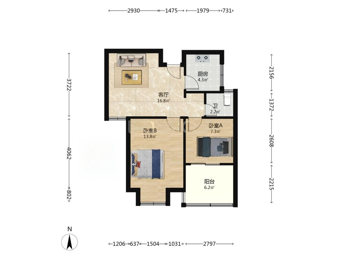 整租·燕江新城燕雅苑