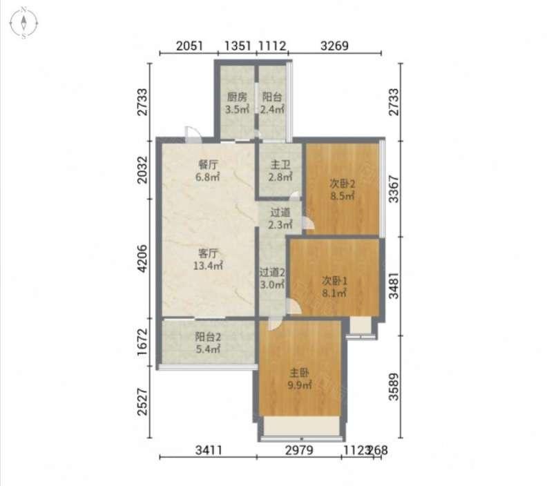 整租·汇东郦城