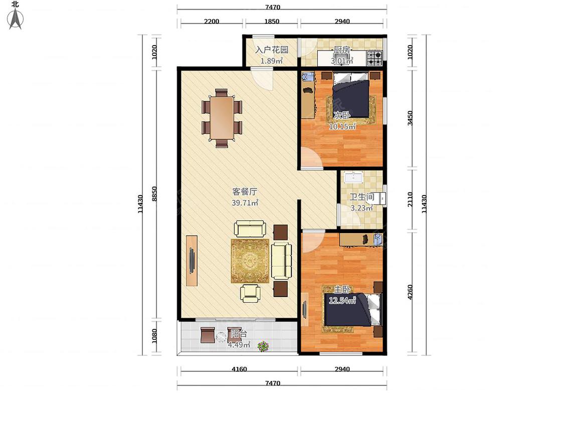 整租·泰华锦绣城
