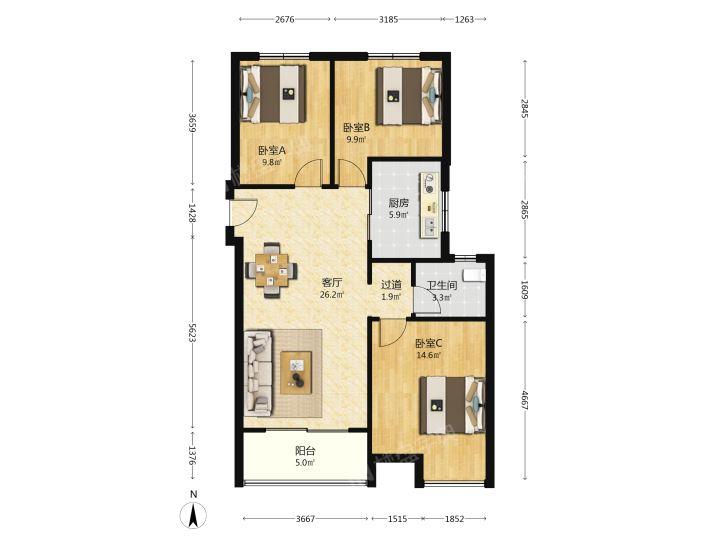 整租·怡景佳园(溧水)