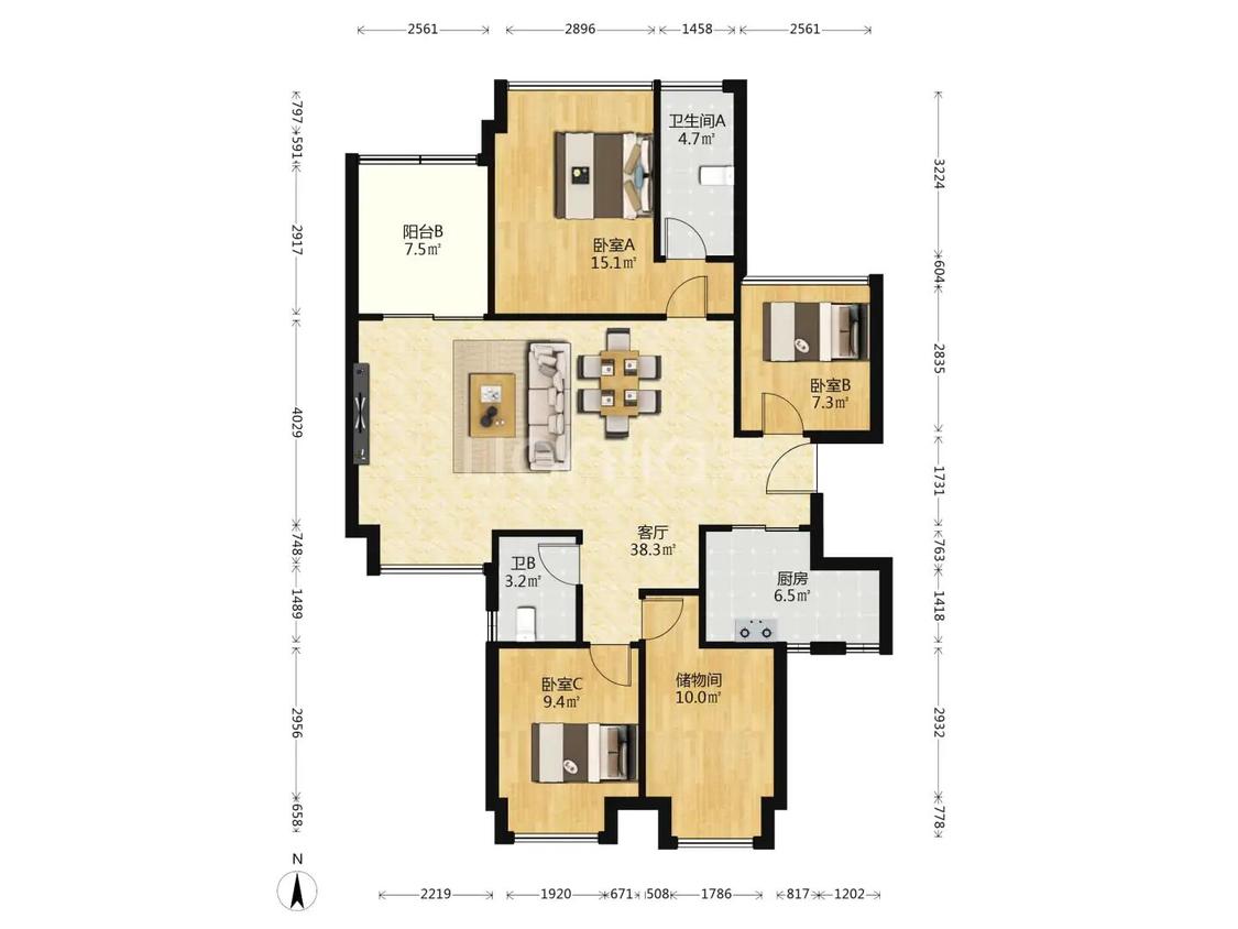 整租·帕佳图世家