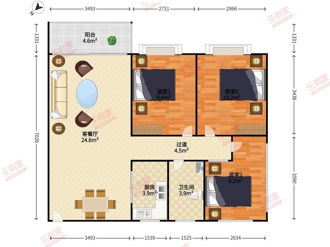 整租·保利中宇花园