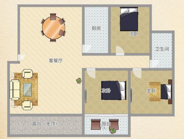 整租·九龙山庄紫云苑