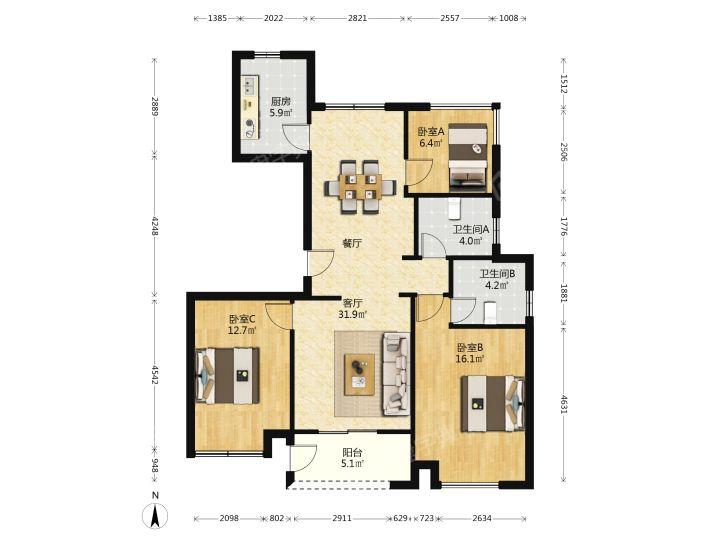 整租·安吉清华园