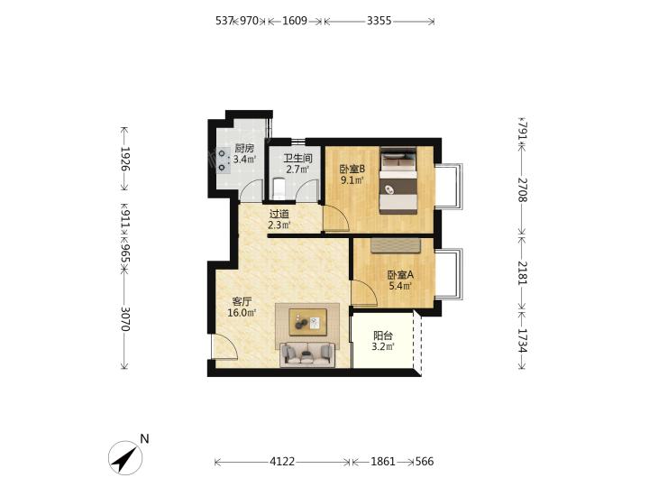 整租·东悦名轩