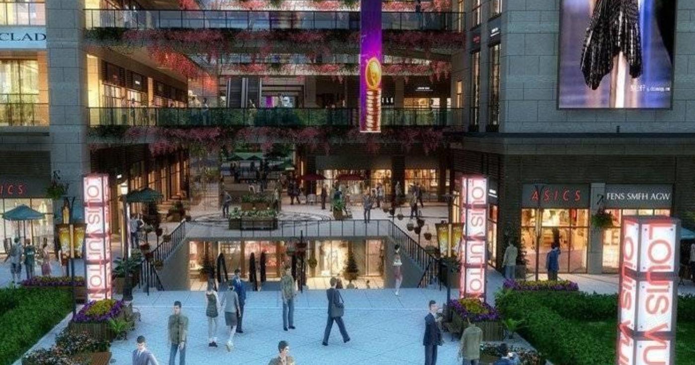 重百汉正广场效果图