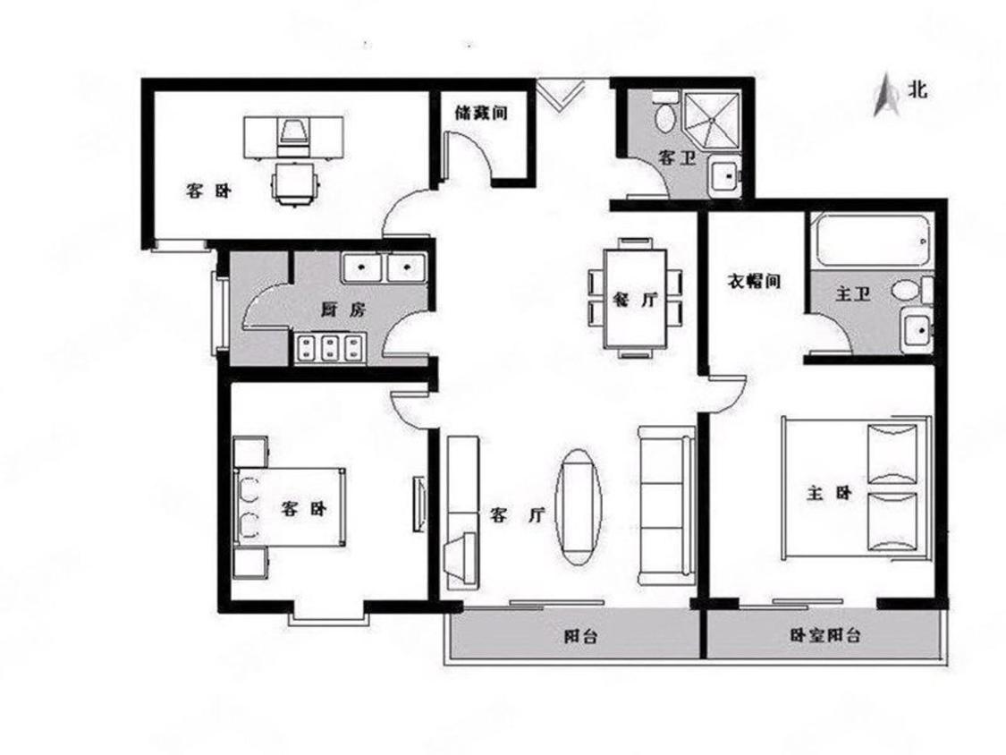 整租·富力城(D区)