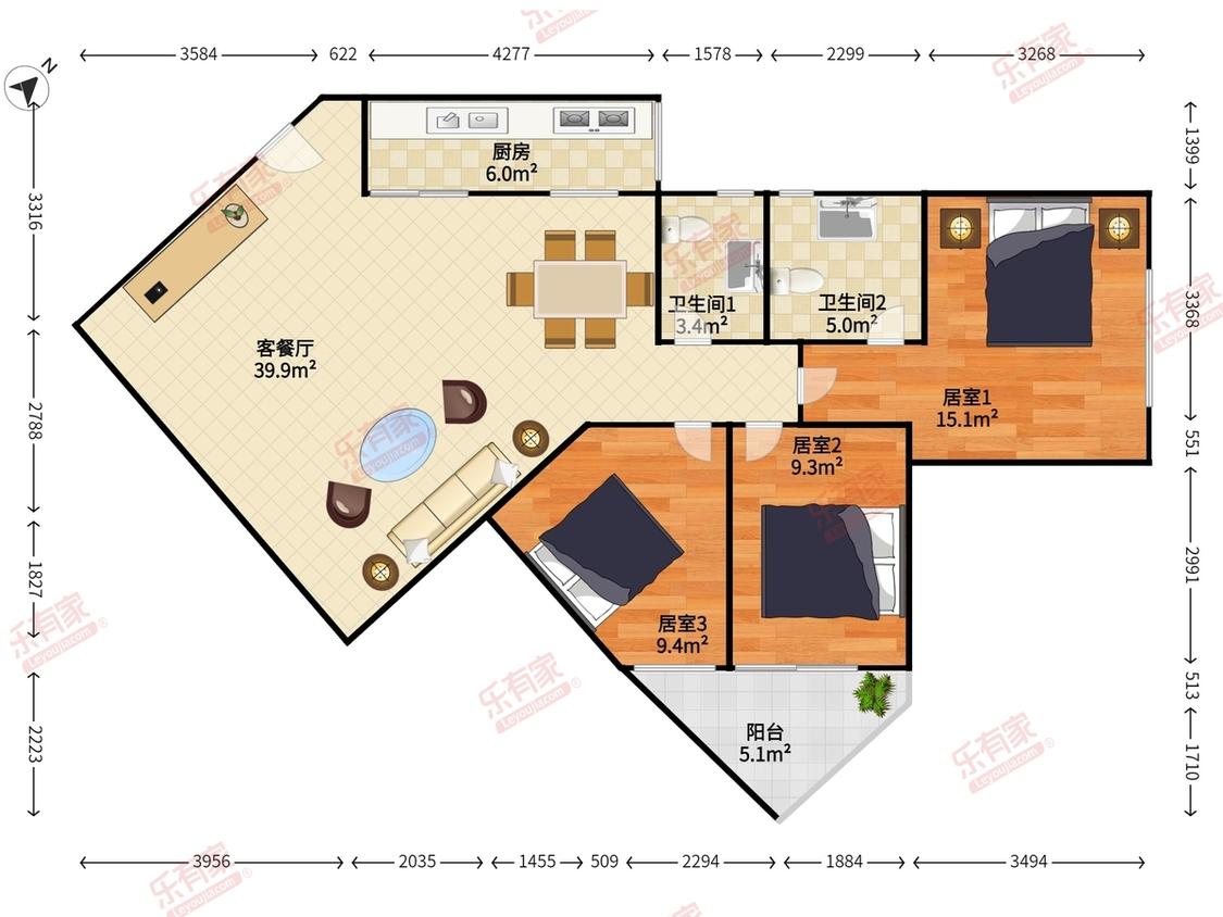 整租·中旅广场