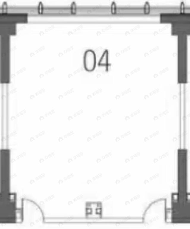 中南云境1室户型图