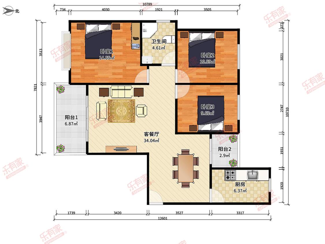 整租·恒大绿洲花园
