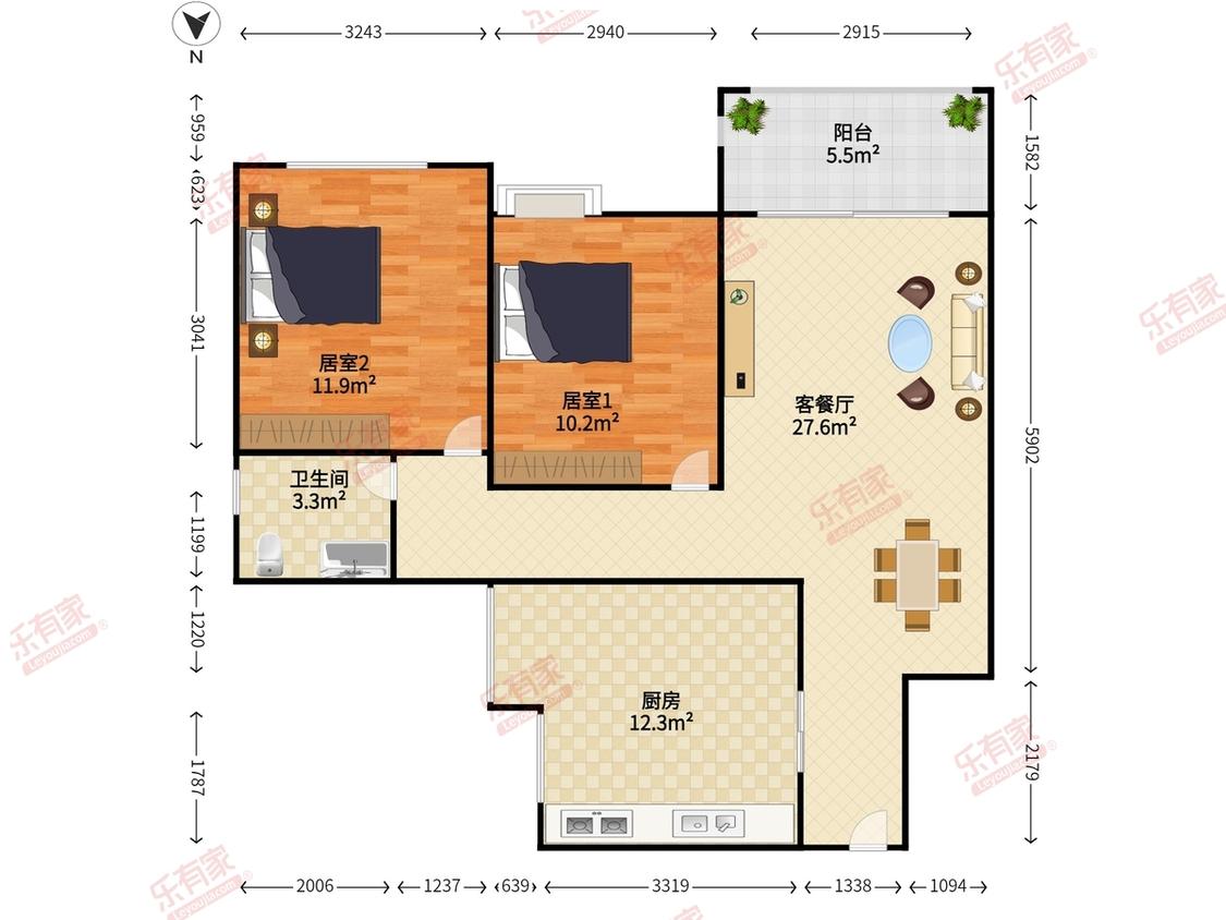 整租·汇豪新天地