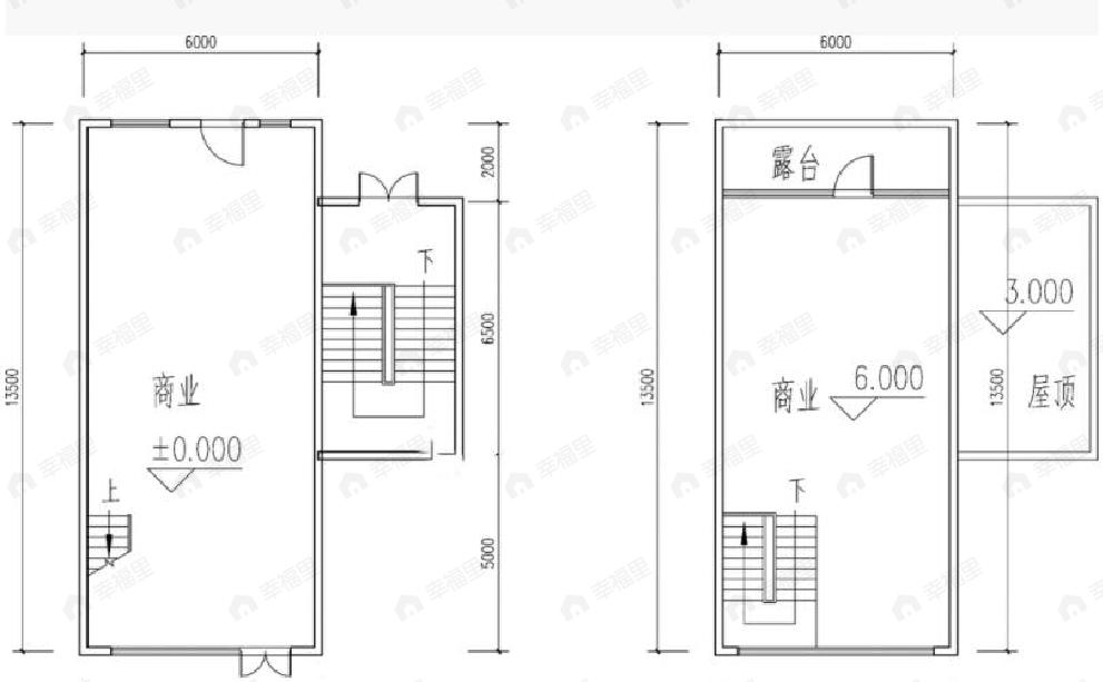 1室1厅1卫建面156平北户型图