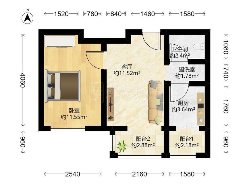整租·蓝桥驿苑